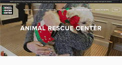 Desktop Screenshot of animalrescuecenter.net