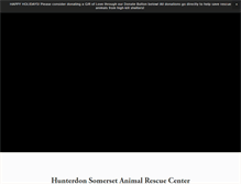 Tablet Screenshot of animalrescuecenter.net